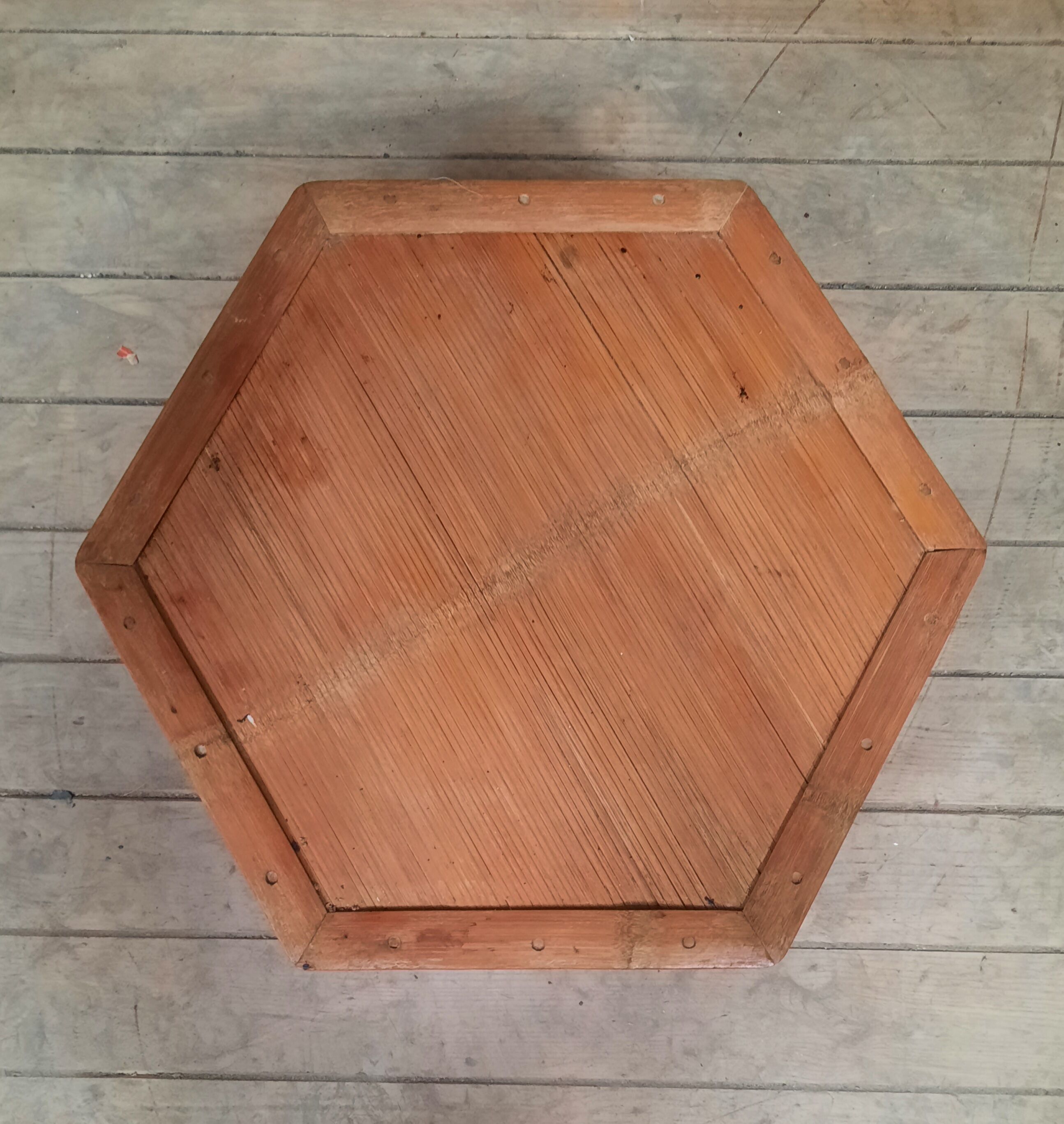 Small bamboo coffee table