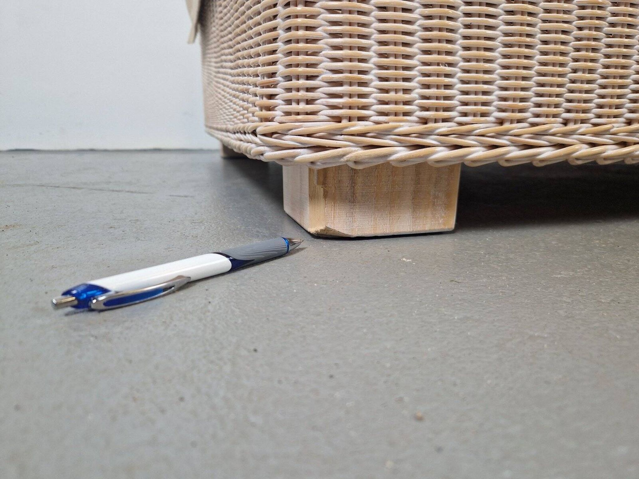 Modern Outdoor Wicker Linen Sofa by DFN SRL for Dolcefarniente Leda, Italy