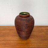 Vase from the Schamotte series, German brutalism from the mid-century by Spara Keramik, 1960s.