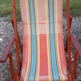 Pair of vintage long chairs