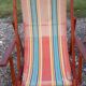 Paire de chaises longues vintage