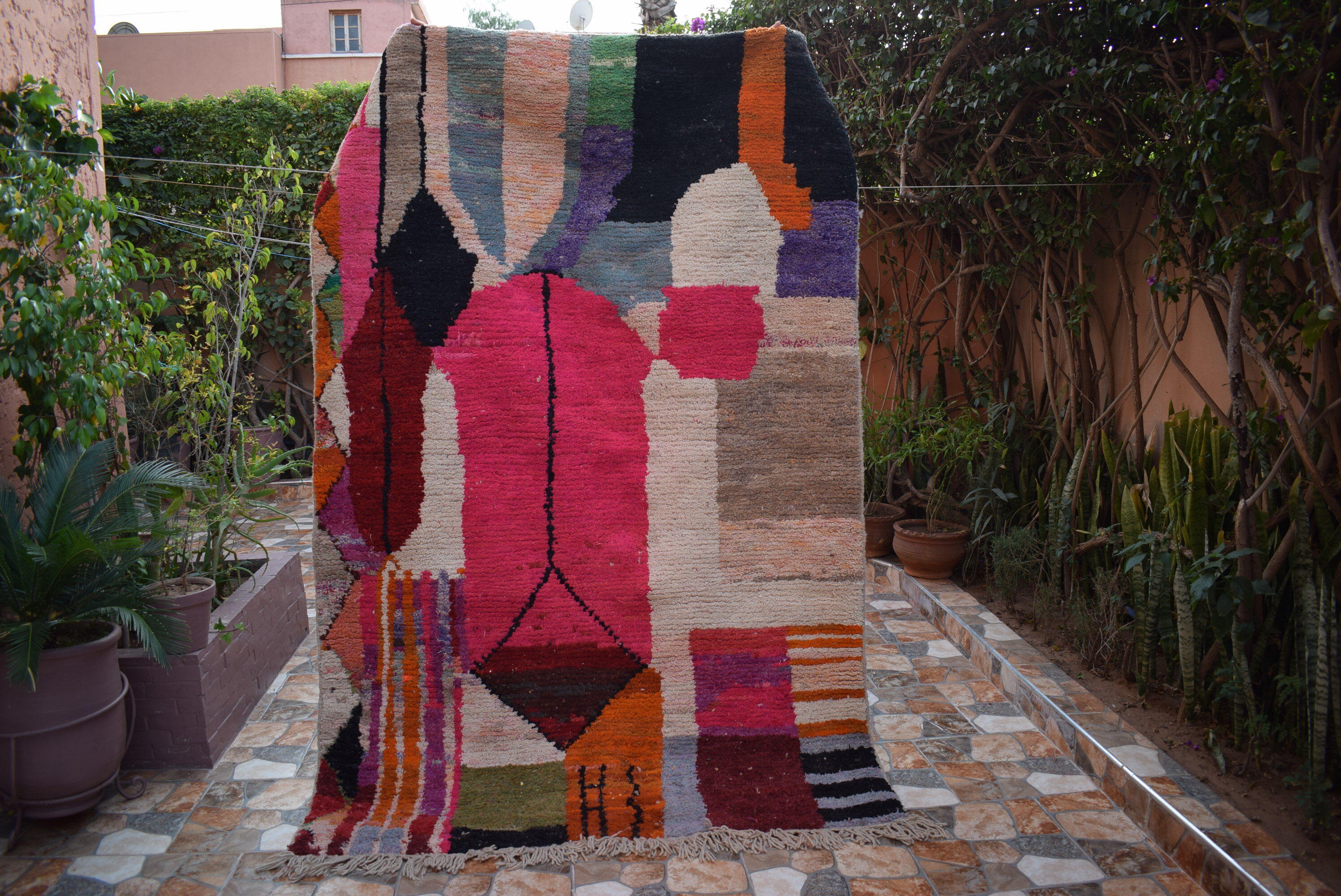 Tapis abstrait boujaad 160x250cm