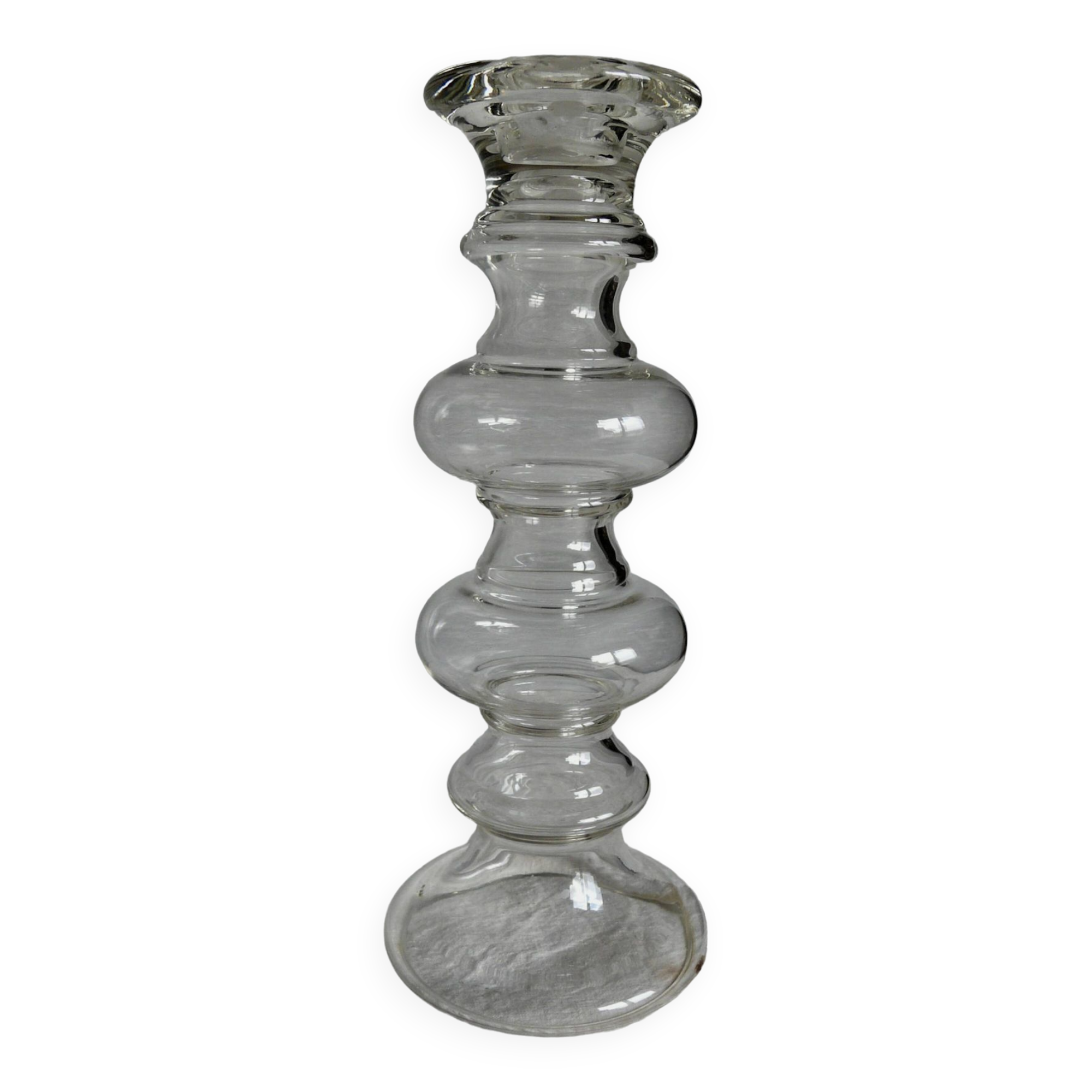Bougeoir verre Goebel design scandinave