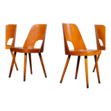 Suite of 4 chairs 515 by Oswald Haerdtl for TON