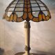 Empire lamp in bronze and marble, large size 70x43, 6kg, and a superb lampshade.