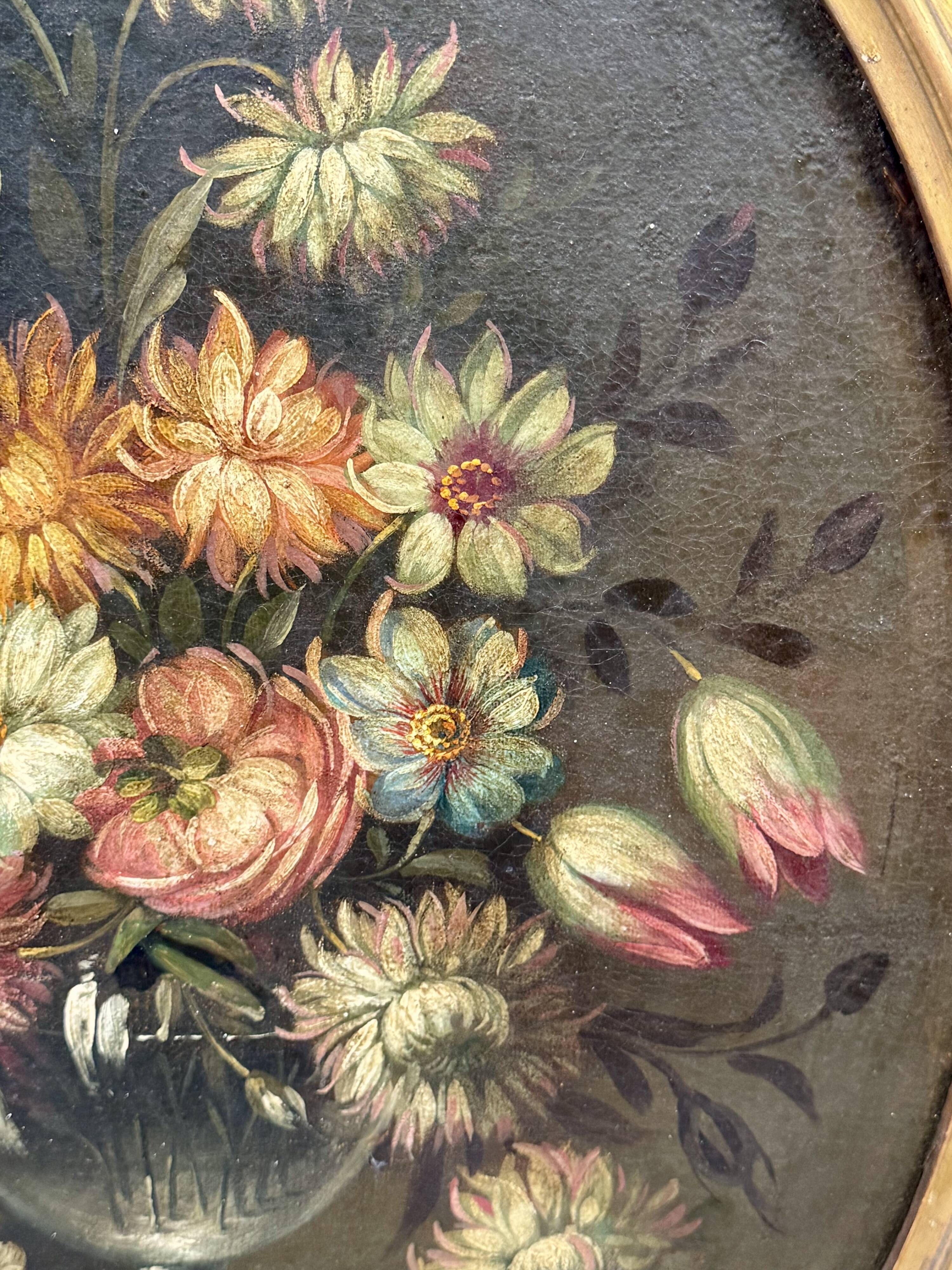 Bouquet de fleurs, XIXème siècle