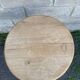 Table de bistrot en bois brut