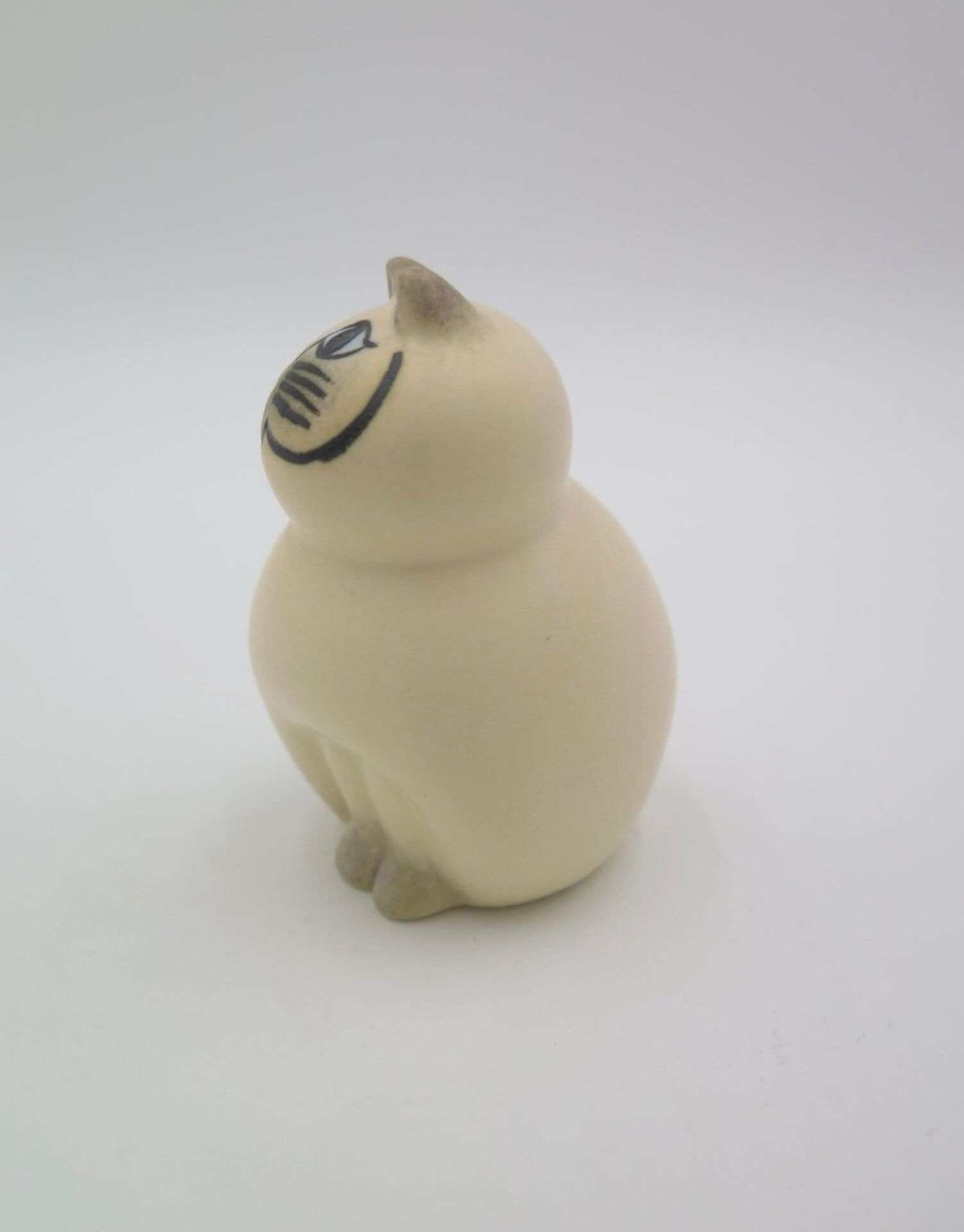 Ceramic Cat MIA Cream Lisa Larson Atelier Gustavsberg