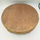 Vintage round bamboo and Capiz shell platter – Italy, 1970s