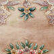 Pink chinese rug in wool 122x235cm