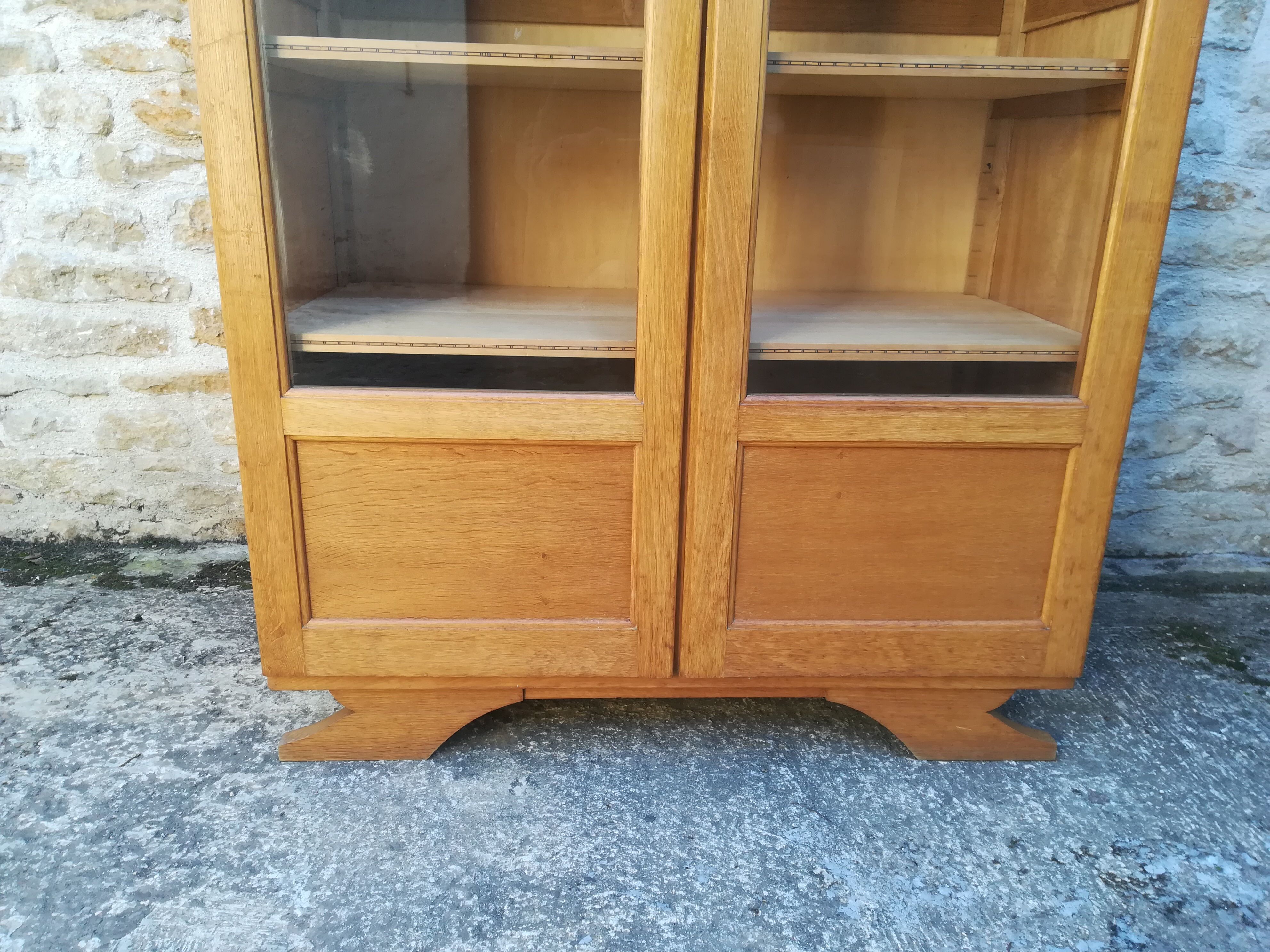 Solid oak window