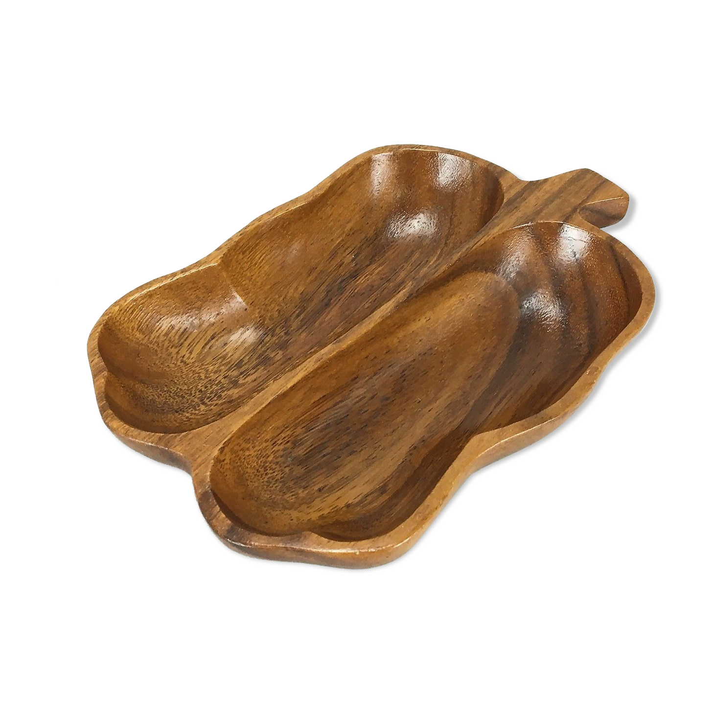 60s 70s teak bowl
