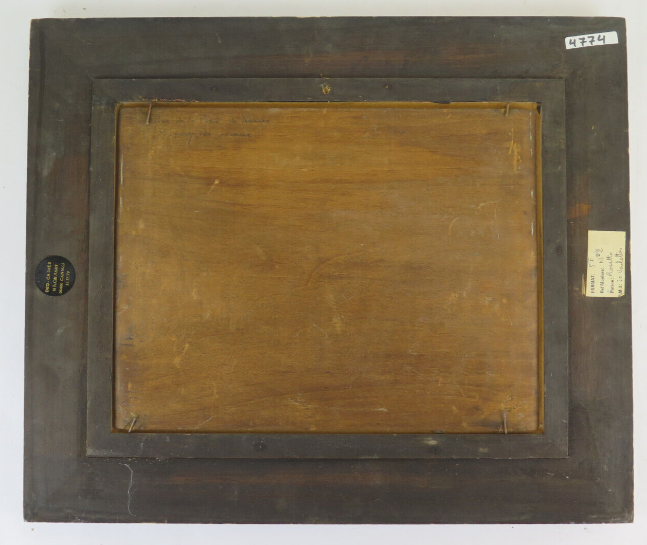 Antique painting by Pierre Boissart (1878-1944) signed country view B8