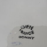 5 hollow plates in Earthen of Gien model Bonny diam 23 cm