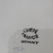 5 hollow plates in Earthen of Gien model Bonny diam 23 cm