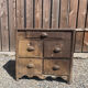 cabinet d'écriture commode ancien en bois