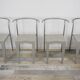 Lot de 4 chaises Dr Glob Design par Philippe Starck pour Kartell