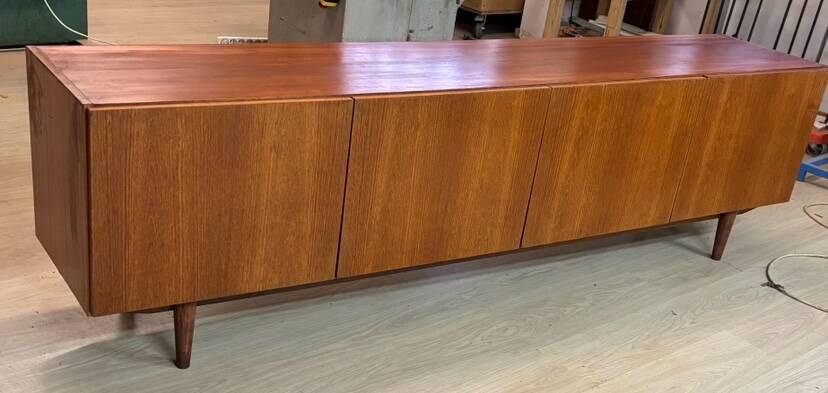 Vintage Scandinavian teak sideboard