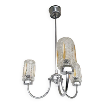Metal and glass suspension