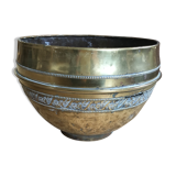 Cache pot en cuivre