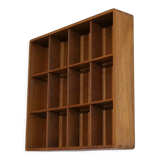 Vintage Scandinavian teak shelf 1960