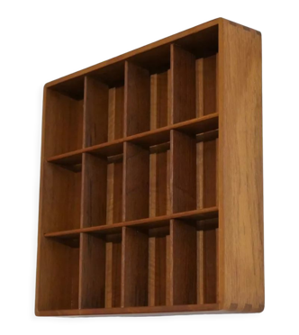 Etagere scandinave en teck 1960