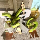 Letter of vintage sign