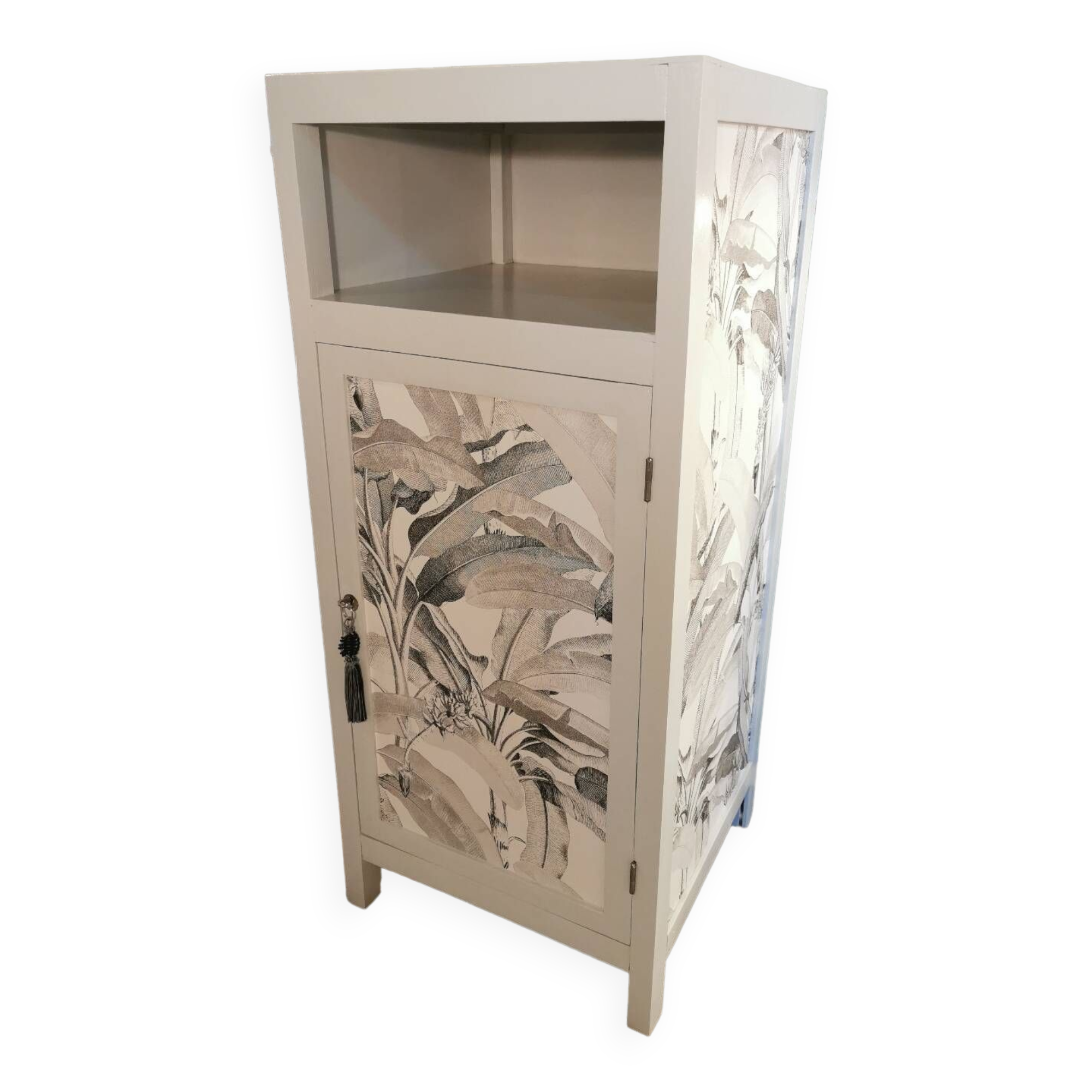 Revamped vintage chiffonier