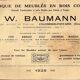 Set of 6 sitting Baumann 1925 Bistro chairs wood, N ° 56 perfect condition.