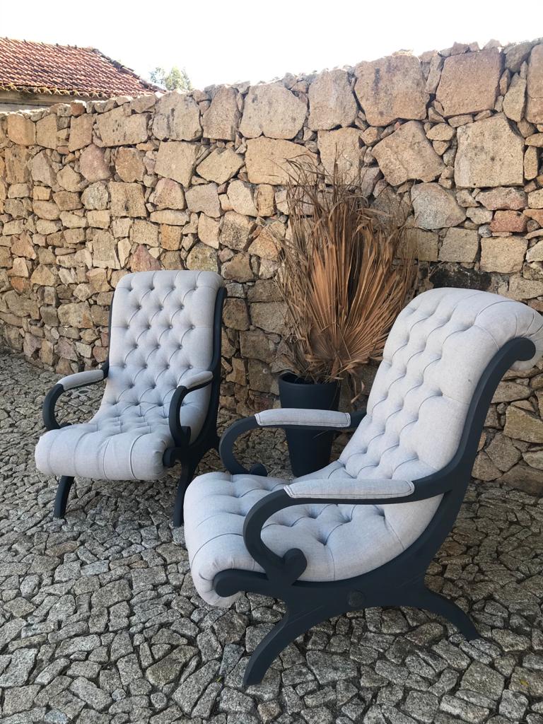 Victoria Chesterfields armchairs