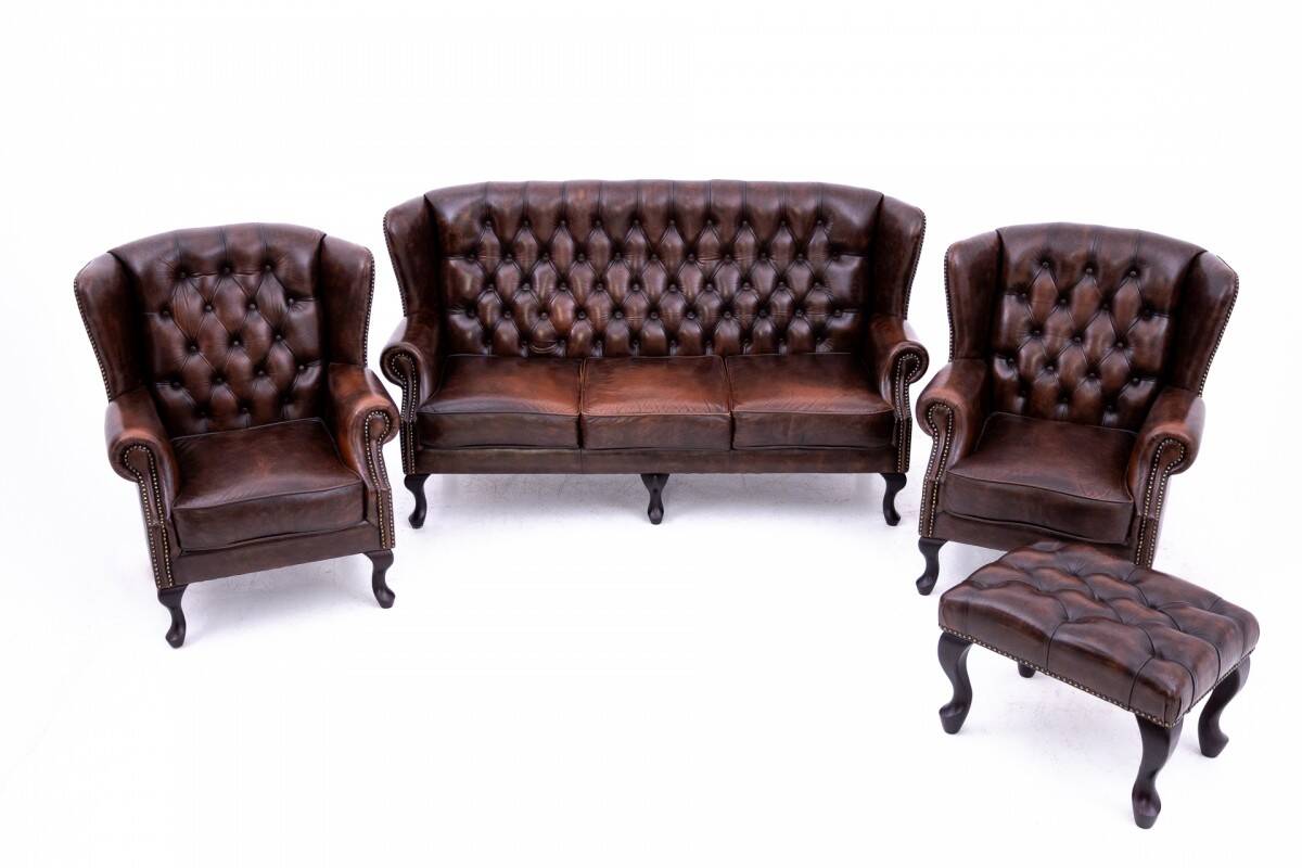 Ensemble de salon Chesterfield, Europe occidentale