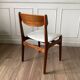 Pair of teak chairs by Erik Buck