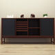Enfilade en teck, design danois, années 1970, production: danemark