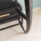Rocking Chair Black Wood Vintage 1960 — Scandinavian Style