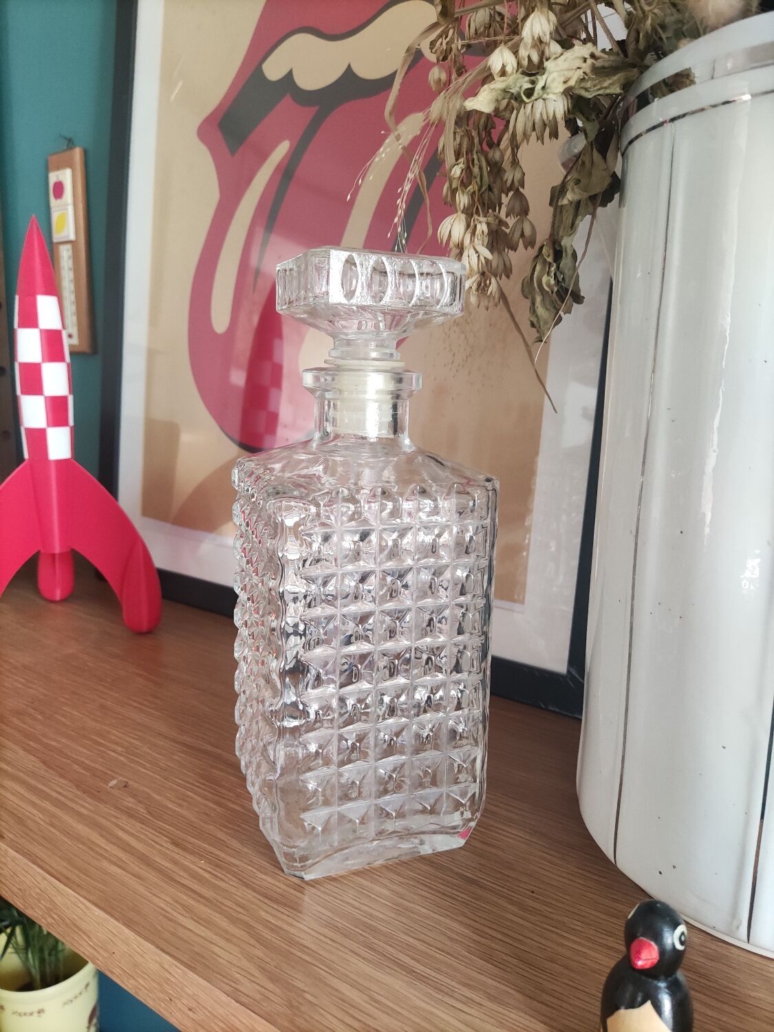 Vintage whisky decanter
