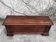 Old walnut chest of drawers, late nineteenth century