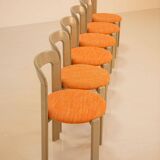 6 chairs by Bruno Rey for Dietiker 70's