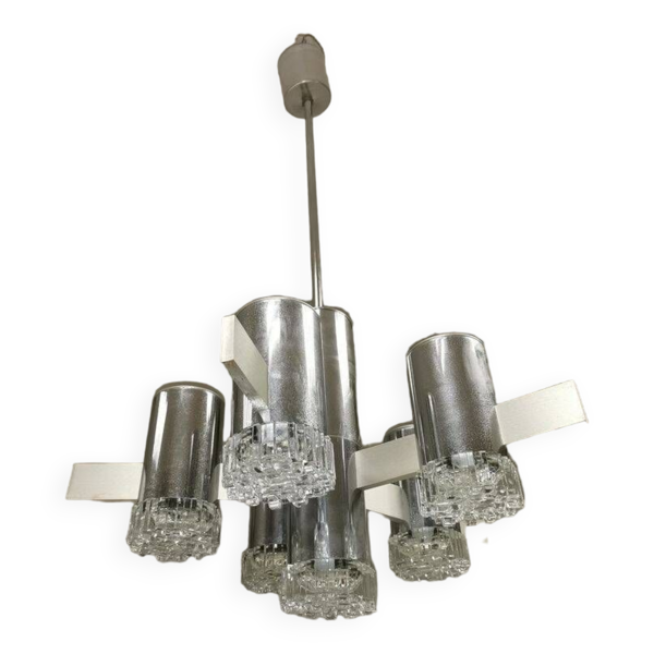 Lustre Design SCIOLARI années 70 space age — Beyit