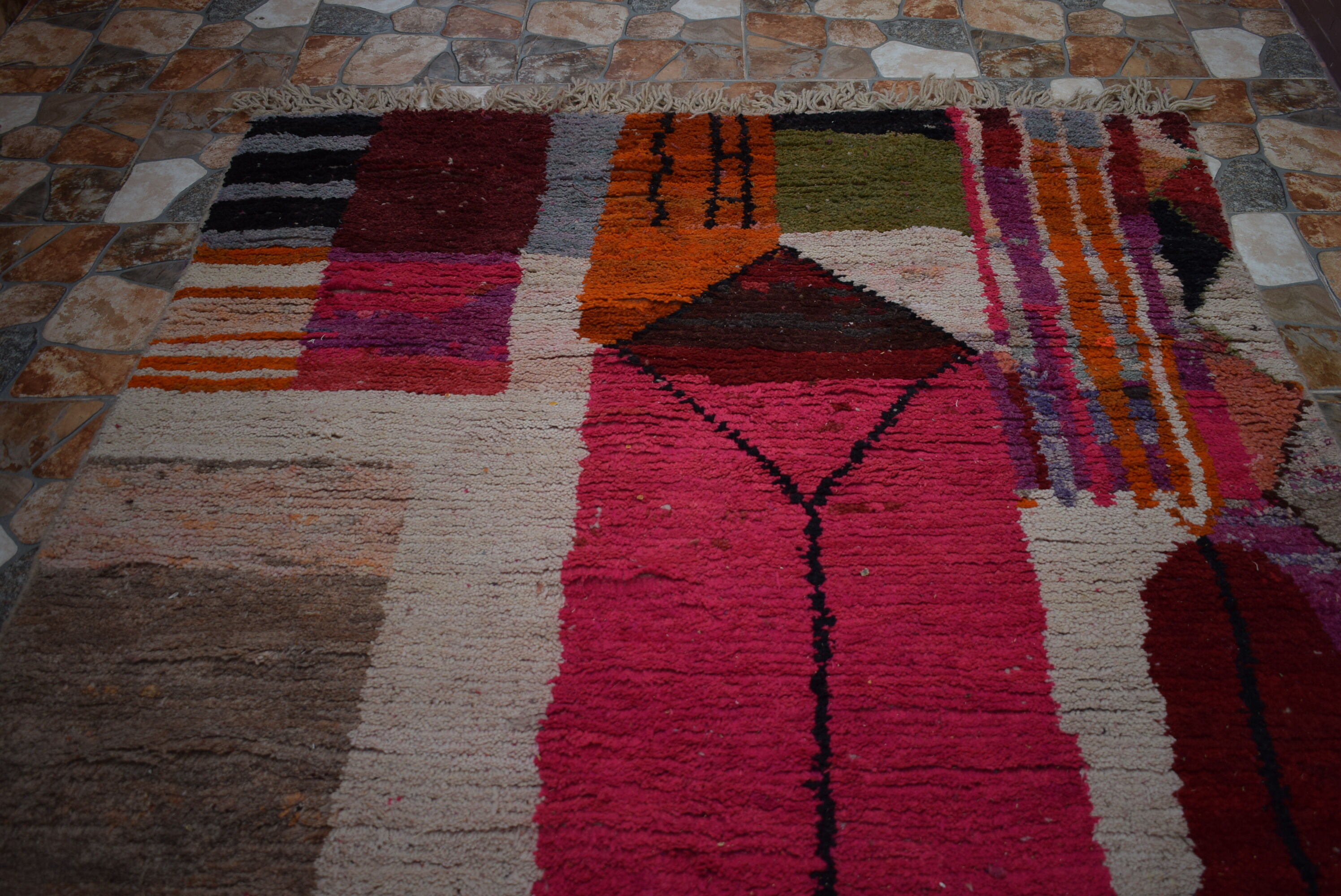 Tapis abstrait boujaad 160x250cm