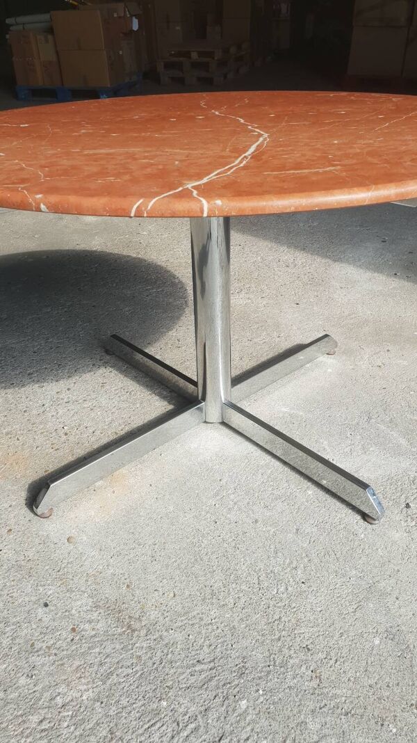 Table de salle à manger ronde roche bobois 1970