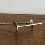 Pair of art deco style candle holders