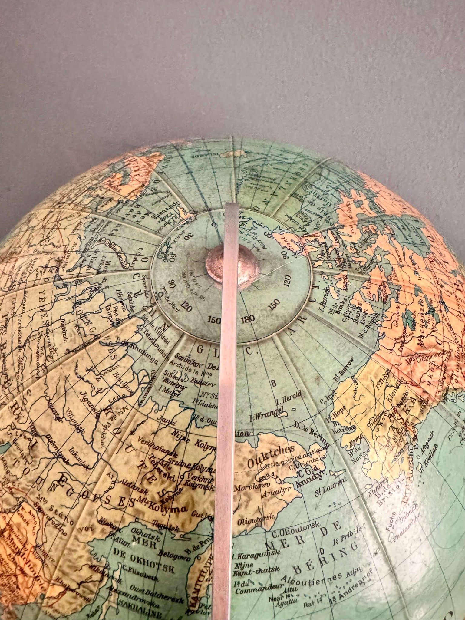 “Columbus” terrestrial globe duo, circa 1960