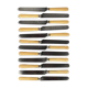 Série de douze couteaux anciens manches en os et lames acier