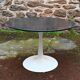 Table basse ronde a pied tulipe des années 70