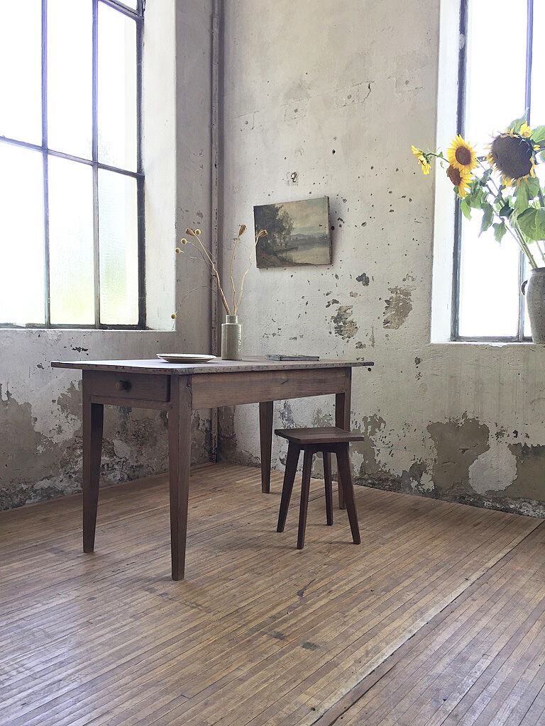 Oak farm table
