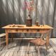 3-drawer farmhouse table