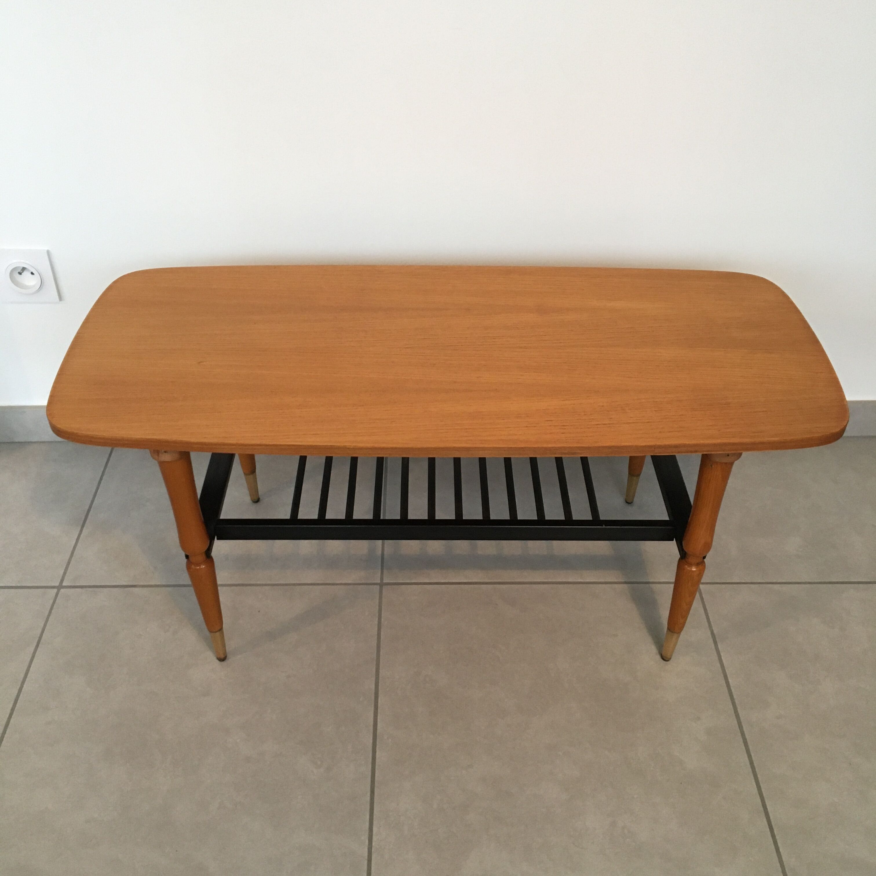 Double-level coffee table 60s