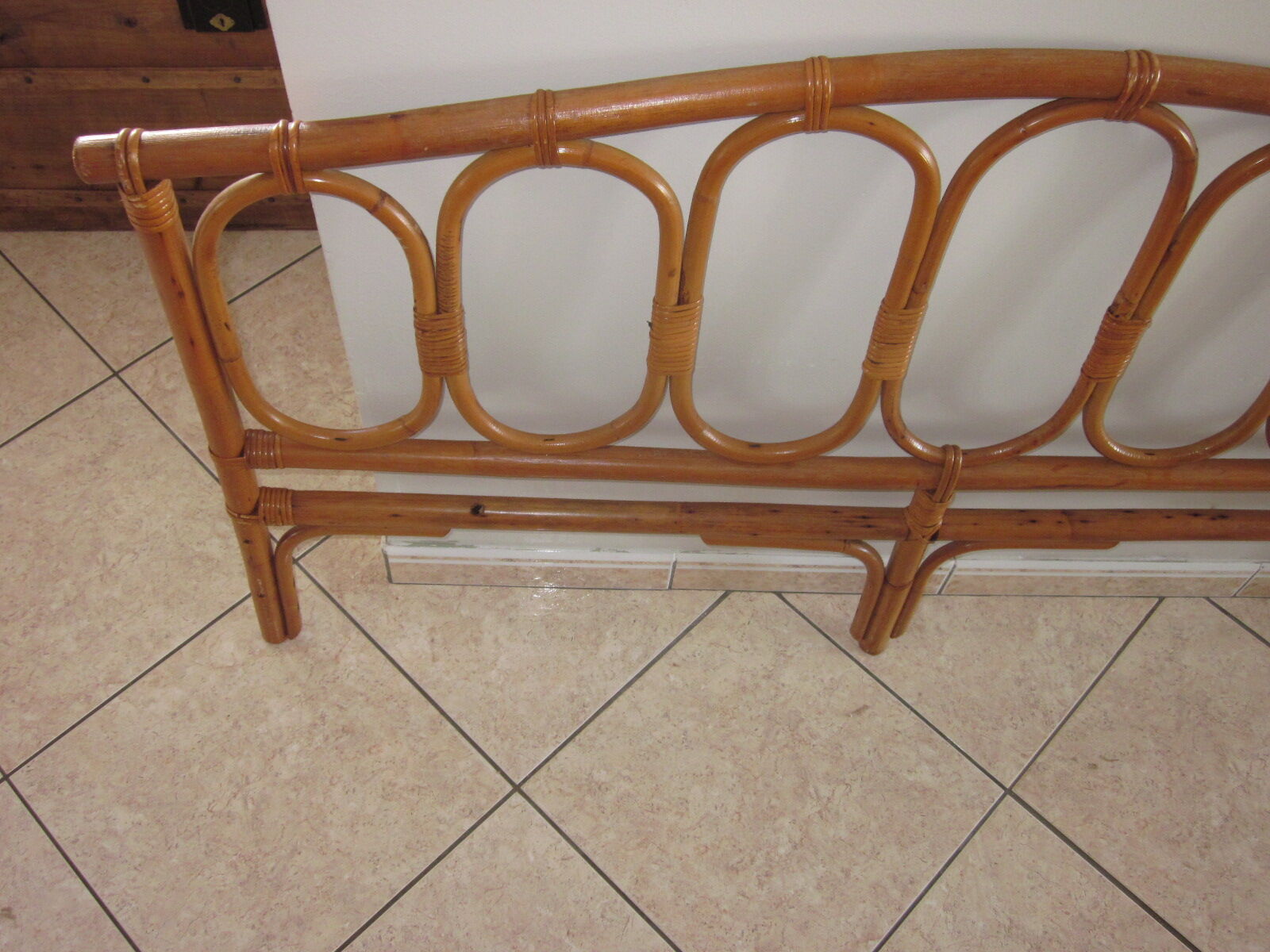 headboard rattan