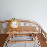 Wicker shelf, rattan, mail rack, empty pocket, bathroom storage