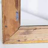 Old frame with gilded moldings